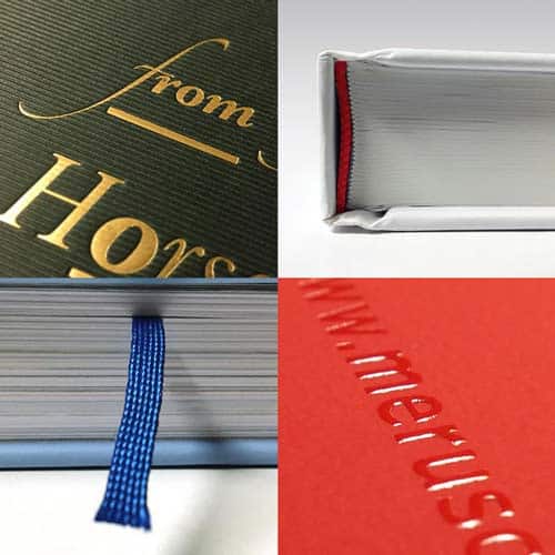 Book finishing touches