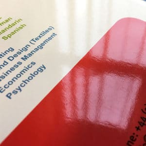 Gloss lamination